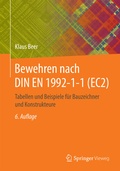Cover: Bewehren nach DIN EN 1992-1-1 (EC2) - Springer Vieweg
