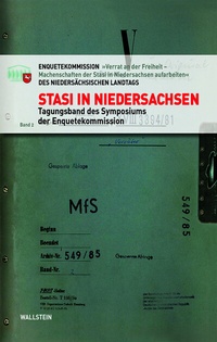 Abbildung von: Stasi in Niedersachsen - Wallstein