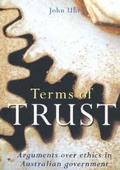 Cover: Terms of Trust - UNSW Press
