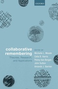 Cover: Collaborative Remembering - Oxford University Press