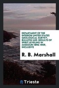 Cover: Department of the Interior United States Geological Survey, Bulletin 459 - Trieste Publishing