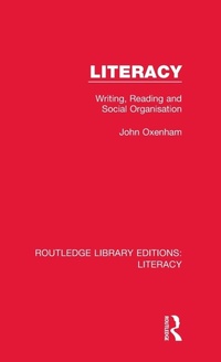 Enlarge image Cover: Literacy - Routledge