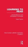 Cover: Learning to Read - Routledge