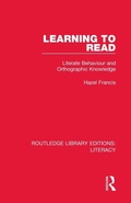 Cover: Learning to Read - Routledge