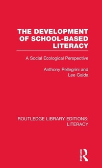 Enlarge image Cover: The Development of School-based Literacy - Routledge