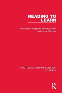 Enlarge image Cover: Reading to Learn - Routledge