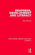 Cover: Deafness, Development and Literacy - Routledge