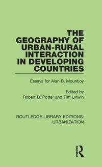 Enlarge image Cover: The Geography of Urban-Rural Interaction in Developing Countries - Routledge