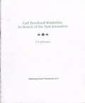 Cover: Carl Bernhard Wadstroem: In Search of the New Jerusalem 2013 - The Swedenborg Society