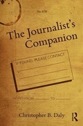 Cover: The Journalist's Companion - Routledge