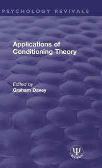 Enlarge image Cover: Applications of Conditioning Theory - Routledge