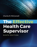 Cover: The Effective Health Care Supervisor - Jones and Bartlett Publishers, Inc