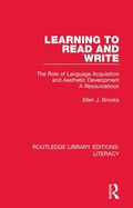 Abbildung von: Learning to Read and Write - Routledge