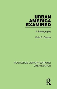 Abbildung von: Urban America Examined - Routledge