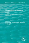 Cover: Acquisition of Reading Skills (1986) - Routledge