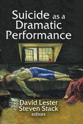 Cover: Suicide as a Dramatic Performance - Routledge