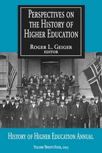 Enlarge image Cover: Perspectives on the History of Higher Education - Routledge