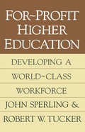 Cover: For-profit Higher Education - Routledge