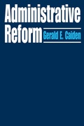 Cover: Administrative Reform - Routledge