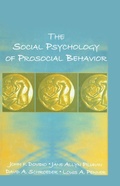 Cover: The Social Psychology of Prosocial Behavior - Psychology Press Ltd