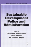 Cover: Sustainable Development Policy and Administration - Routledge