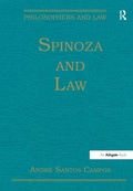 Cover: Spinoza and Law - Routledge
