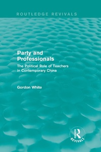 Enlarge image Cover: Party and Professionals - Routledge