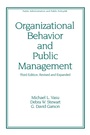 Cover: Organizational Behavior and Public Management, Revised and Expanded - Routledge