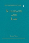 Cover: Nussbaum and Law - Routledge