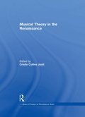 Cover: Musical Theory in the Renaissance - Routledge