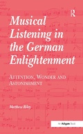 Cover: Musical Listening in the German Enlightenment - Routledge