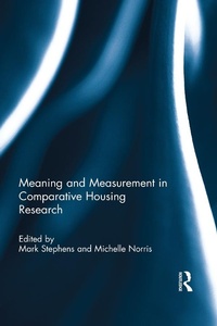 Enlarge image Cover: Meaning and Measurement in Comparative Housing Research - Routledge