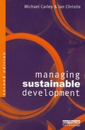 Cover: Managing Sustainable Development - Routledge