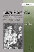 Cover: Luca Marenzio - Routledge