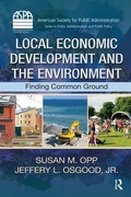 Cover: Local Economic Development and the Environment - Routledge