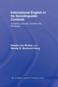 Cover: International English in Its Sociolinguistic Contexts - Routledge