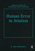 Cover: Human Error in Aviation - Routledge