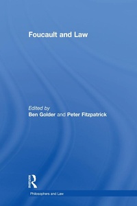 Enlarge image Cover: Foucault and Law - Routledge