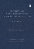 Cover: Equality and Non-Discrimination under International Law - Routledge