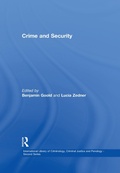 Cover: Crime and Security - Routledge