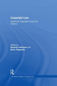 Abbildung von: Copyright Law - Routledge