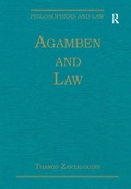Cover: Agamben and Law - Routledge