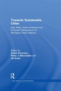 Cover: Towards Sustainable Cities - Routledge