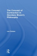 Abbildung von: The Concept of Contraction in Giordano Bruno's Philosophy - Routledge