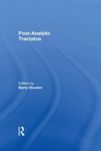 Enlarge image Cover: Post-Analytic Tractatus - Routledge