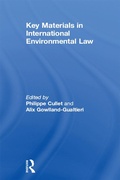 Abbildung von: Key Materials in International Environmental Law - Routledge
