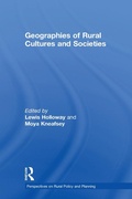 Cover: Geographies of Rural Cultures and Societies - Routledge