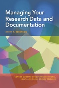 Cover: Managing Your Research Data and Documentation - American Psychological Association