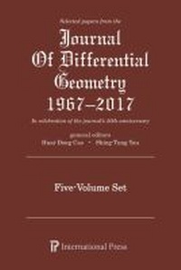 Enlarge image Cover: Selected Papers from the Journal of Differential Geometry 1967-2017, 5 Volume Set - International Press of Boston Inc