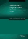 Cover: Where the Law Is - Foundation Press
